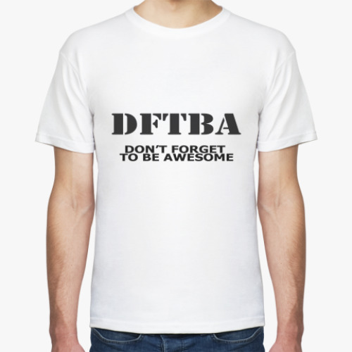 Футболка awesome