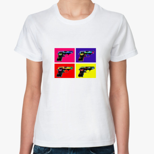 Классическая футболка ПОП-АРТ GUNS