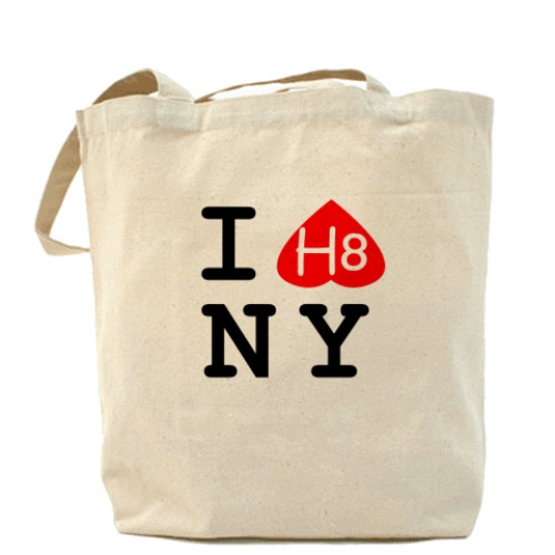 Сумка шоппер 'I HATE NY!'