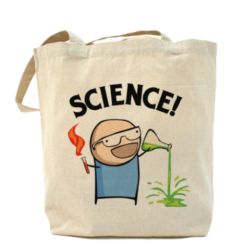 Сумка шоппер Science! Ботан