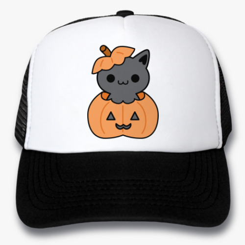 Кепка-тракер Pumpkin Cat