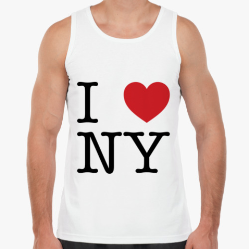 Майка I love NY