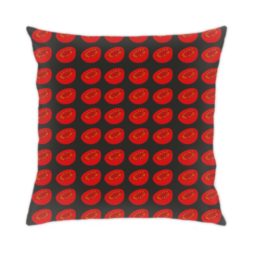 Подушка красные томаты