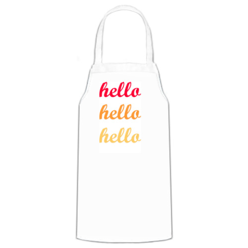 Фартук 'Hello hello hello'