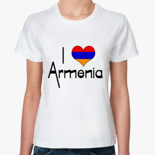 Классическая футболка Армения
