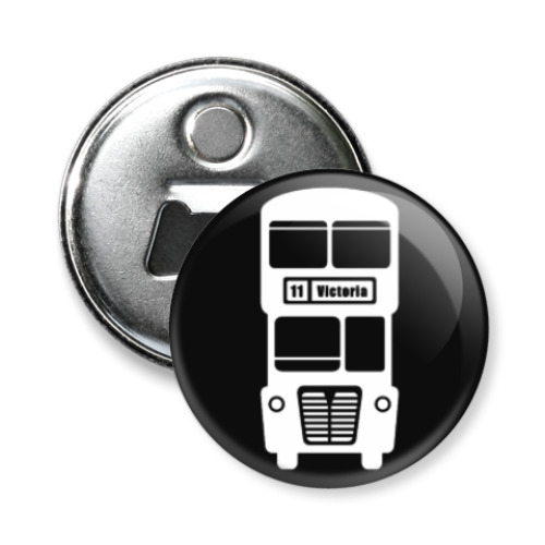 Магнит-открывашка London Bus