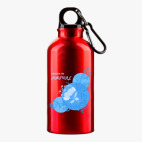 Металлическая бутылка 400 мл UV-DTF