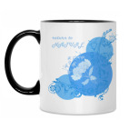 Кружка двухцветная