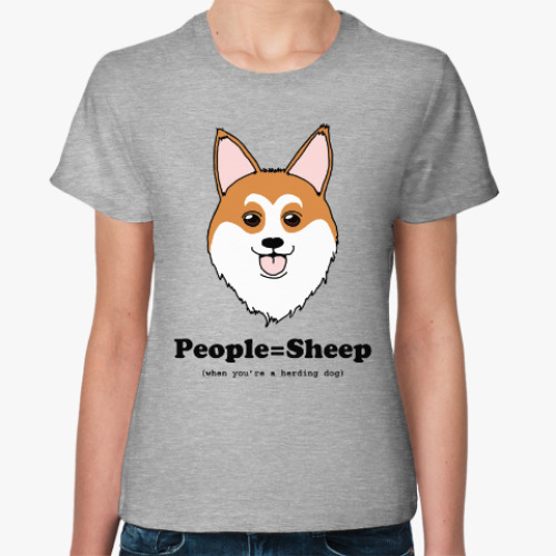 Женская футболка People=Sheep