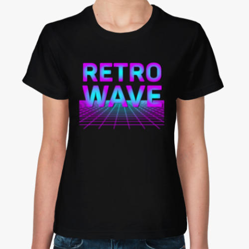 Женская футболка Retrowave