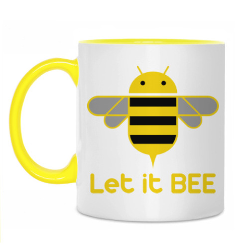 Кружка Android - Let It Bee