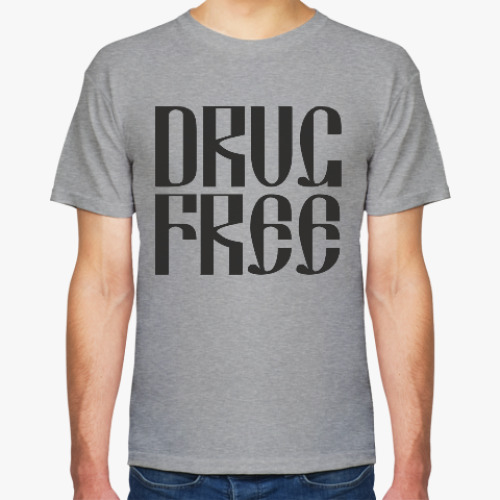 Футболка drugfree straight edge