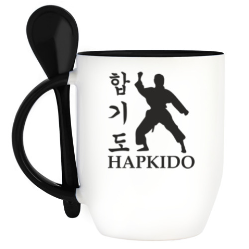 Кружка с ложкой Hapkido