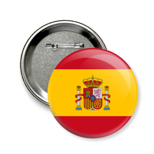 Значок 58мм Испания, Spain