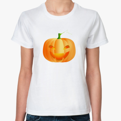Классическая футболка Хэллоуин