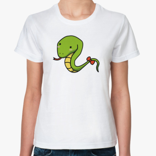Классическая футболка 'Змейка'