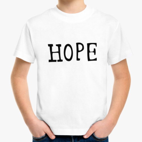 Детская футболка Детская футболка HOPE