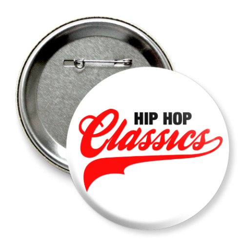 Значок 75мм Hip Hop Classics