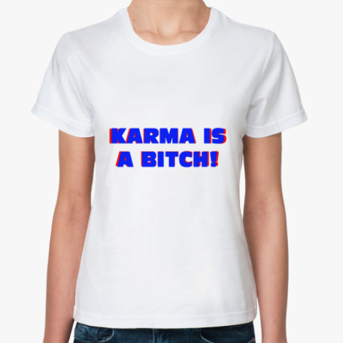 Классическая футболка Karma