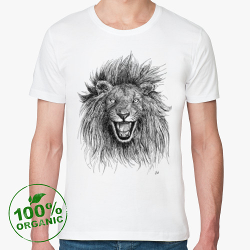 Футболка из органик-хлопка Король лев. The Lion King.