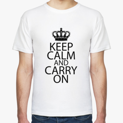 Футболка Футболка Keep Calm and carry