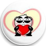  25 мм "Love Panda"