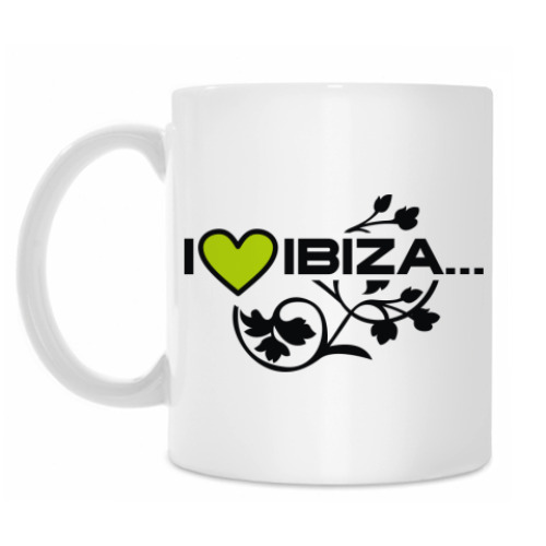 Кружка I love Ibiza