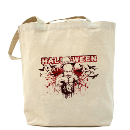 Сумка шоппер Bloody Halloween Холщ сумка