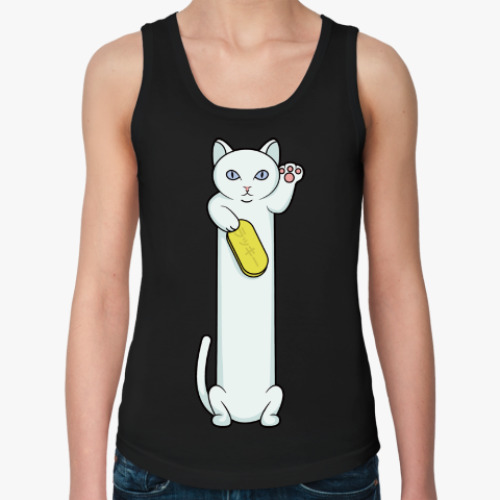 Женская майка Longcat Maneki Neko