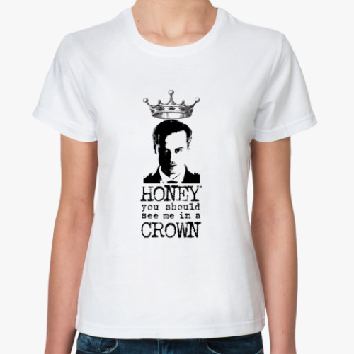 Классическая футболка In a crown