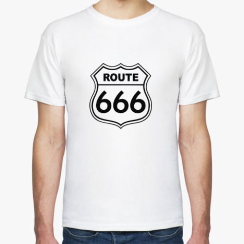Футболка 'Route 666'