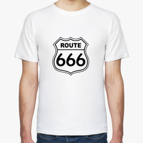 Футболка 'Route 666'