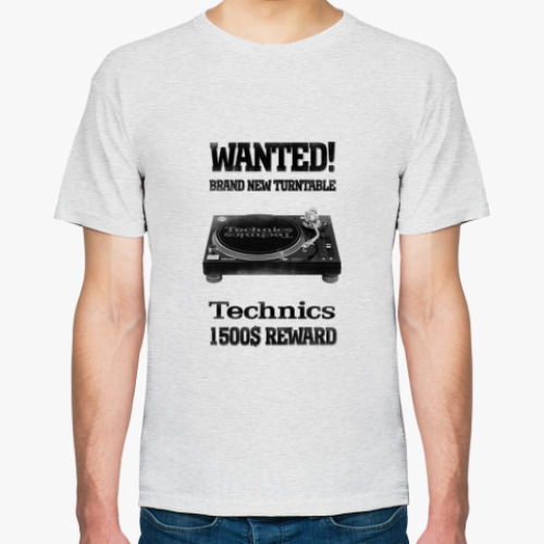 Футболка Wanted! Technics SL-1210