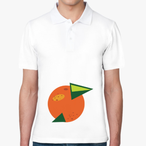 Рубашка поло апельсин