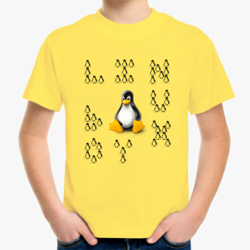 Детская футболка Linux