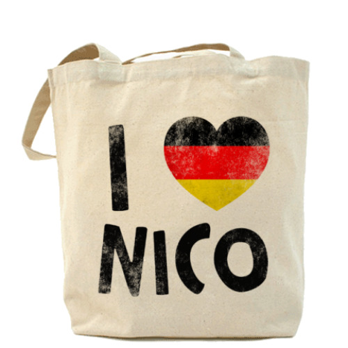 Сумка шоппер I LOVE NICO