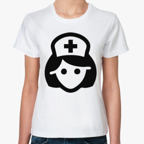Классическая футболка Медсестра