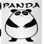 Panda eats shoots and leaves