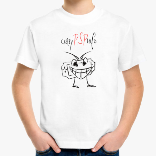 Детская футболка crazyPSPinfo