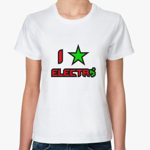Классическая футболка I Star Electro!!!