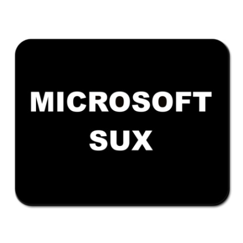 Коврик для мыши  Microsoft Sux