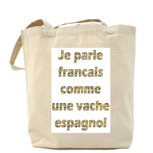 Сумка шоппер Parler francais