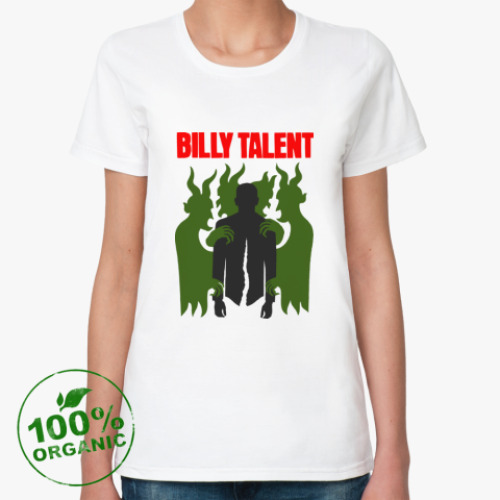 Женская футболка из органик-хлопка Billy Talent