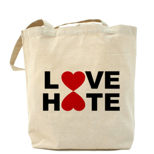 Сумка шоппер LOVE/HATE