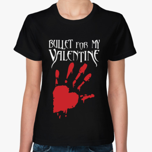 Женская футболка Bullet for my Valentine