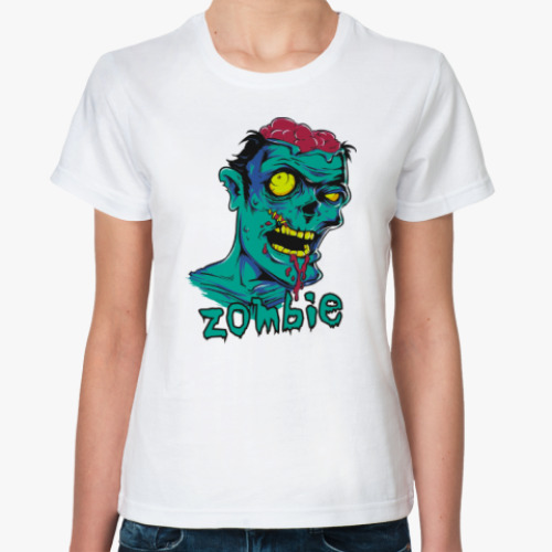 Классическая футболка Zombie