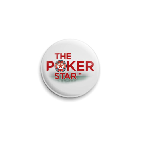 Значок 25мм  Poker star
