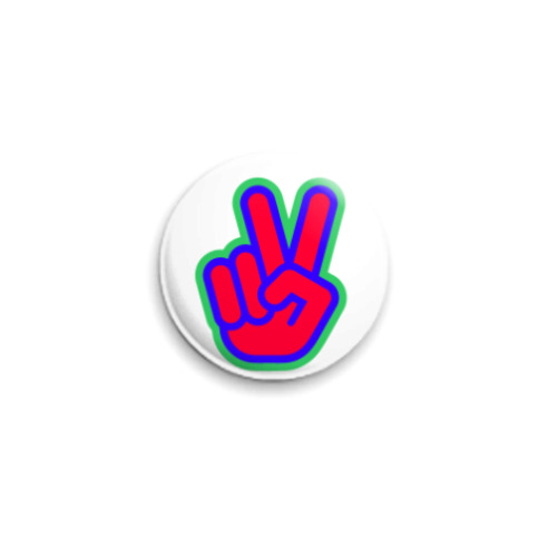 Значок 25мм V