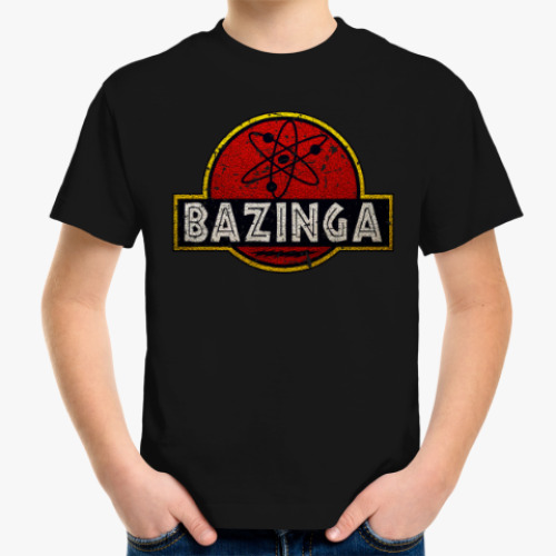 Детская футболка Bazinga!