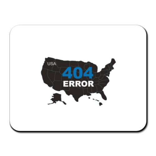 Коврик для мыши  Error 404